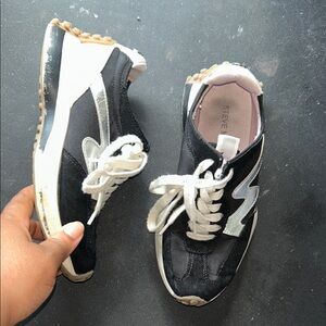 Black and White Sneakers